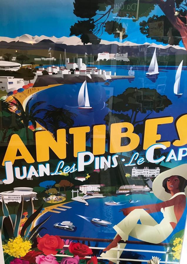 Charmant Appartement Au Coeur De Juan Les Pins Антиб Екстериор снимка